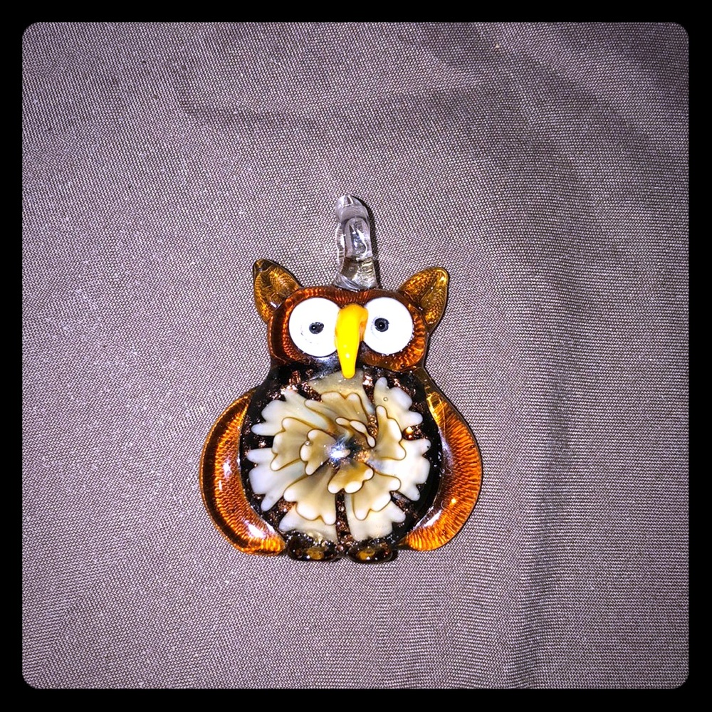 Glass pendant